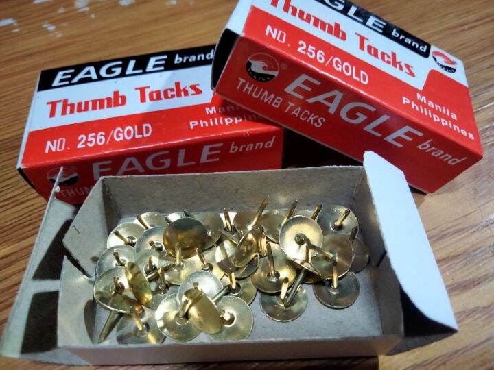 THUMB TACKS GOLD Lazada PH
