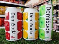 Demi soda เครื่องดื่มโซดารสแอปเปิ้ล 250ml. รสแอปเปิ้ลแดง 350ml. รสมะม่วง 350ml.