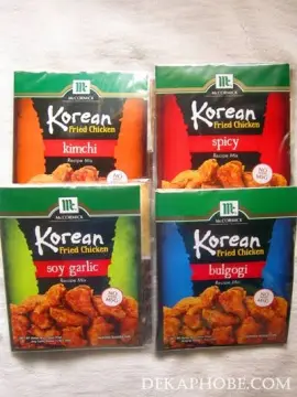 McCormick Korean Fried Chicken Recipe Mix - Spicy 1.59oz (45g