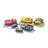 Tupperware Foodie Buddies กล่องข้าวทัพเพอร์​แวร์​ พร้อมกล่องใส่กับข้าวขนาดเล็กข้างใน