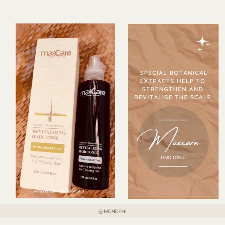 [Penang Seller] Anti Hair Loss Maxcare Revitalising Hair Tonic For