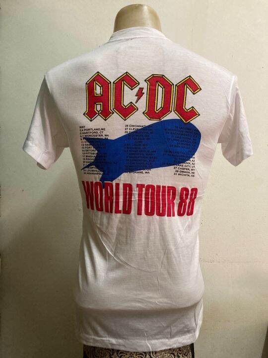 เสื้อวง-acdc-สไตล์วินเทจ