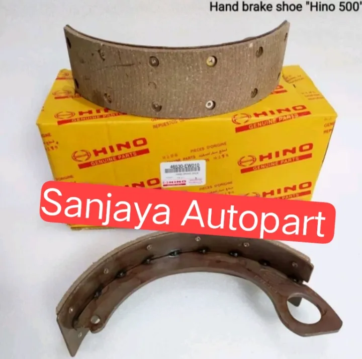 Kampas Rem Tangan Hand Brake Shoe Hino Ranger Mitsubishi Fuso Ganjo