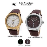 US MASTER Polo Club นาฬิกาผู้ชาย สายหนัง รุ่น USM-220905G *ส่งฟรี*