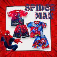 ชุดSpider-Man แขนสั้นเด็กเล็ก มี2ลาย