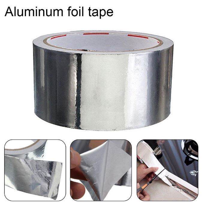 Waterproof Aluminum Foil Tape Self Adhesive For Roof Pipe Repair Heat