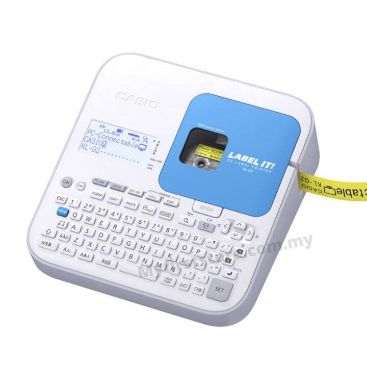 Genuine Casio KLG2 EZLabel IT Printer Label Maker PCconnectable (USB) Multifunction Office