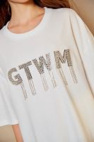 พร้อมส่ง ‼️ Gentlewoman GTWM PRECIOUS T-SHIRT เสื้อยืดเพชรๆโลโก้วิ้งๆ ✨