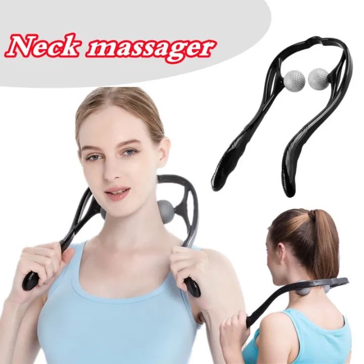 Neck Massager Therapy Neck And Legs Dual Trigger Point Self Massage