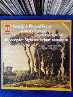 LP BOX7, Ottorino Respighi , Modest Mussor gsky , Nikolai Rimsky ,  แผ่นต้นฉบับเดิม แผ่นเสียง vinyl Lp 33rpm 12"สภาพกำลังฟังได้ดีได้รับการตรวจสอบ