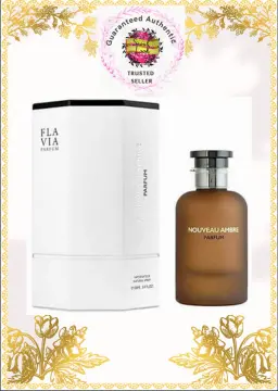 Flavia Nouveau Ambre Perfume for Men & Women Eau De Parfum 100ml,  Fragrance, LV : : Beauty