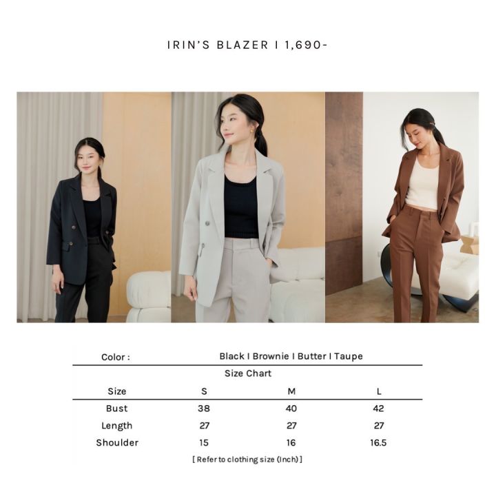 irins-blazer-สูทรุ่นขายดี-สินค้าพร้อมส่งค่ะ-ยกเว้นสี-butter-s-taupe-s-nude-amp-white-ทุก-size-เป็น-pre-order-รอสินค้า-14-20-วันค่ะ