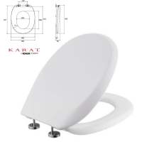 Sani Part ฝารองนั่ง ชักโครก 3.75ลิตร K17284 (K608) Karat สีขาว 17284