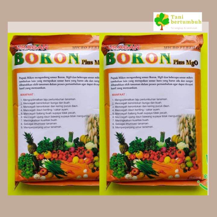 Pupuk BORON PLUS MGO / JURAGAN BORON Micro Fertilizer Untuk Tanaman ...