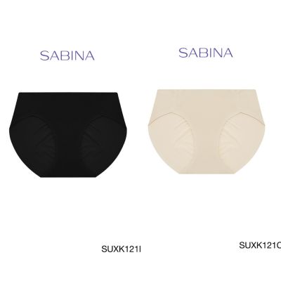Sabina กางเกงชั้นใน รหัส SUXK121 รุ่น Soft Collection (BIKINI) สีเนื้อเข้ม และดำ