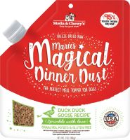 อาหารเสริมรสชาติสุนัข Stella &amp; Chewy’s Marie’s Magical Dinner Dust สูตร Duck Duck Goose ขนาด 198 g