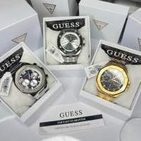 #GUESS นาฬิกาข้อมือรุ่น TOP GUN  GW0489G1 สีเงิน ราคาห้าง;10900 บาท   GW0278G1 สีเงิน  ราคาห้าง;8900 บาท  GW0278G2 สีทอง  ราคาห้าง;9900 บาท  รับประกันศูนย์เซ็นทรัลCMG 1 ปี