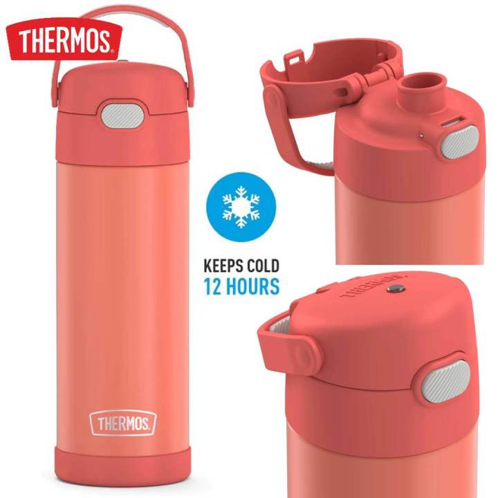 กระติกน้ำ-thermos-funtainer-16oz-ยกดื่ม-กระติกน้ำสูญญากาศ-เก็บร้อน-เย็น-ได้-12-ชั่วโมง