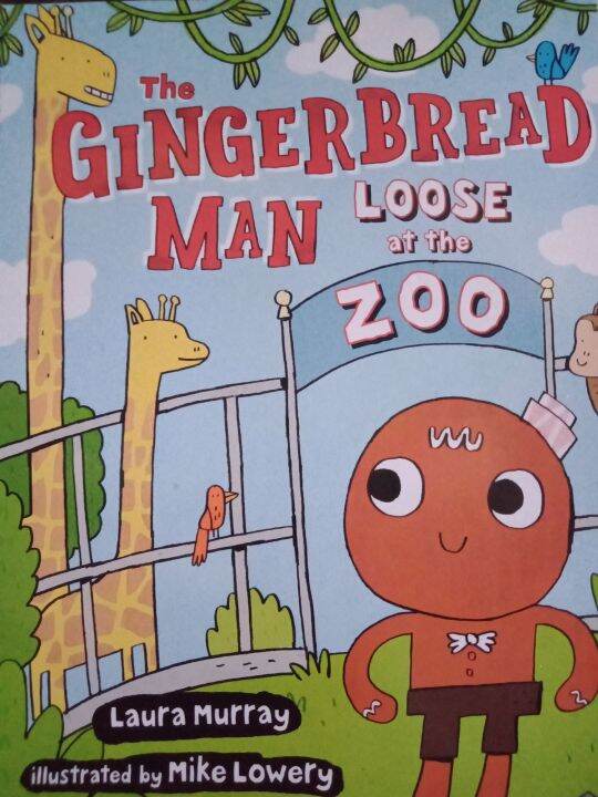 The Gingerbread Man Loose At The Zoo by Laura Murray 13 B Lazada PH