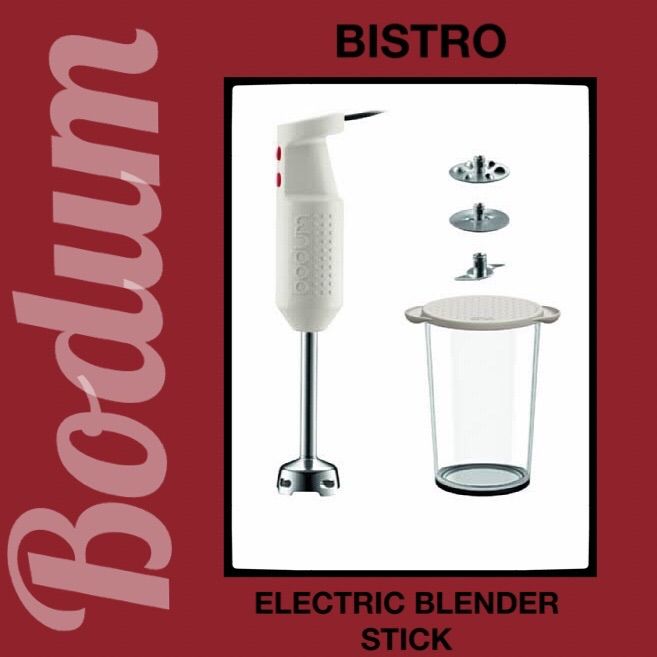 Bodum Bistro Electric Handheld Immersion StickBlender 