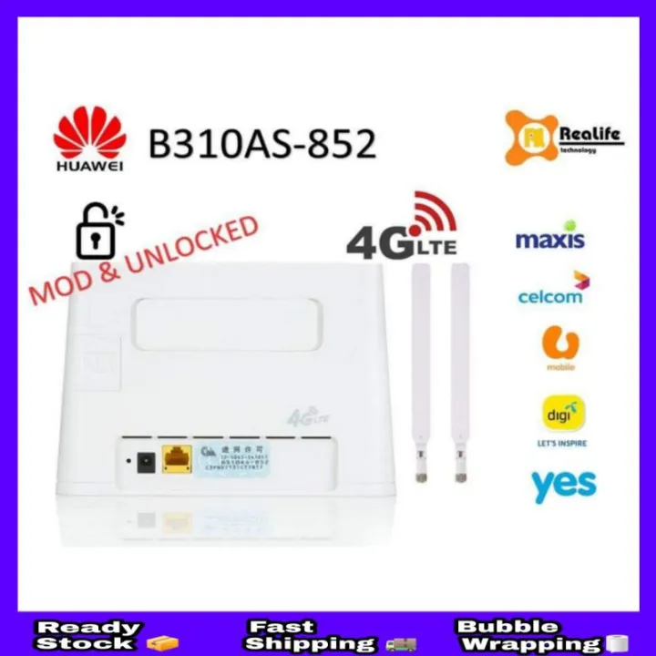 Unlocked Huawei B311as 853 B310as 852 Router 24g 150mbps Wifi Lte Cpe Mobile Lan Port Support 5496