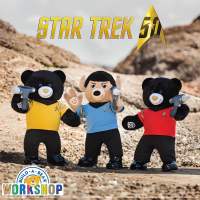 ???.(มือสอง) ตุ๊กตาบิ้วอะแบร์ รุ่น STAR TREK ❤️‍?หายาก❤️‍?สินค้าปีเก่า เลิกผลิต สภาพดีมากจากอเมริกา?