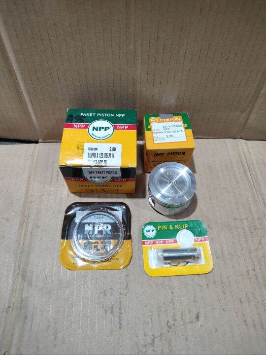 Piston Seher Set Kit Honda Supra X 125 Helm In KYZ Os Oversize 150 200
