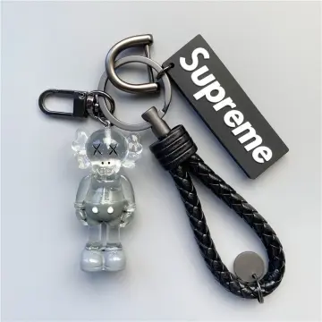 Bearbrick Keychain Key Ring Figure Pendant Toy KAws Supreme