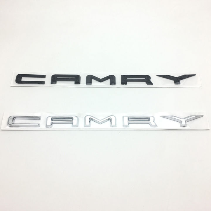 For TOYOTA 2018 2019 CAMRY letter logo 8th Gen. emblem Rear badge Trunk ...