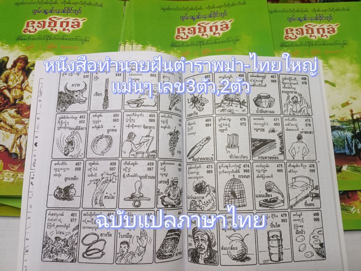 ทำนายฝันแม่นๆตำราพม่า-ไทยใหญ่-ธูปใบ้เลข