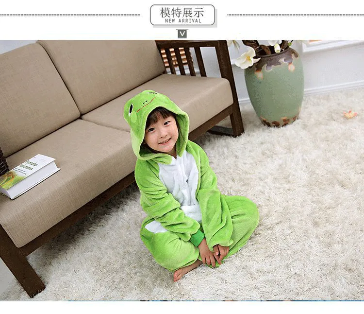 New Frog Cartoon Animal One-Piece Pajamas Men's and Women's Couple