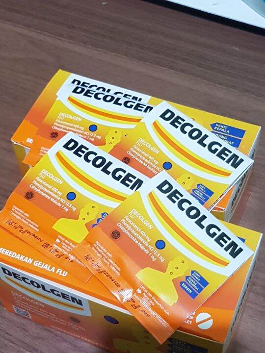 decolgen / obat bebas / strip / 4 tablet | Lazada Indonesia