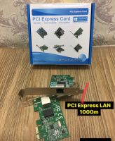 1000Mbps Gigabit Ethernet อะแดปเตอร์ PCI Express PCI-E การ์ดเครือข่าย 10/100/1000M RJ-45 RJ45 LAN Adapter แปลงเครือข่าย Controlle