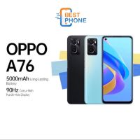 OPPO A76 (6/128gb)/A74 โทรศัพท์มือถือ ดีไซน์บางเบา แบตเตอรี่ 5000 m/ประกัน 3 เดือน