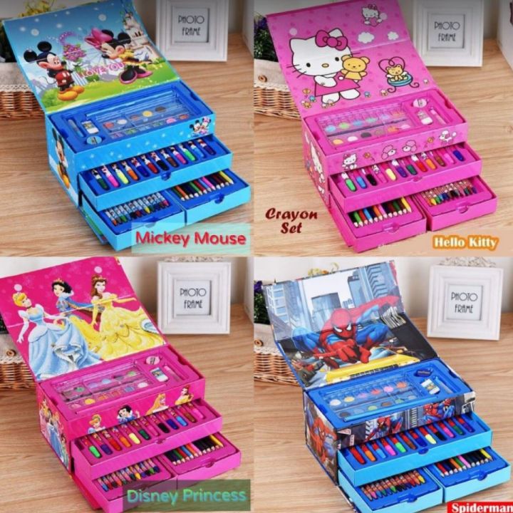 Art Box - Coloring Kit For Girls 54Pcs Pack