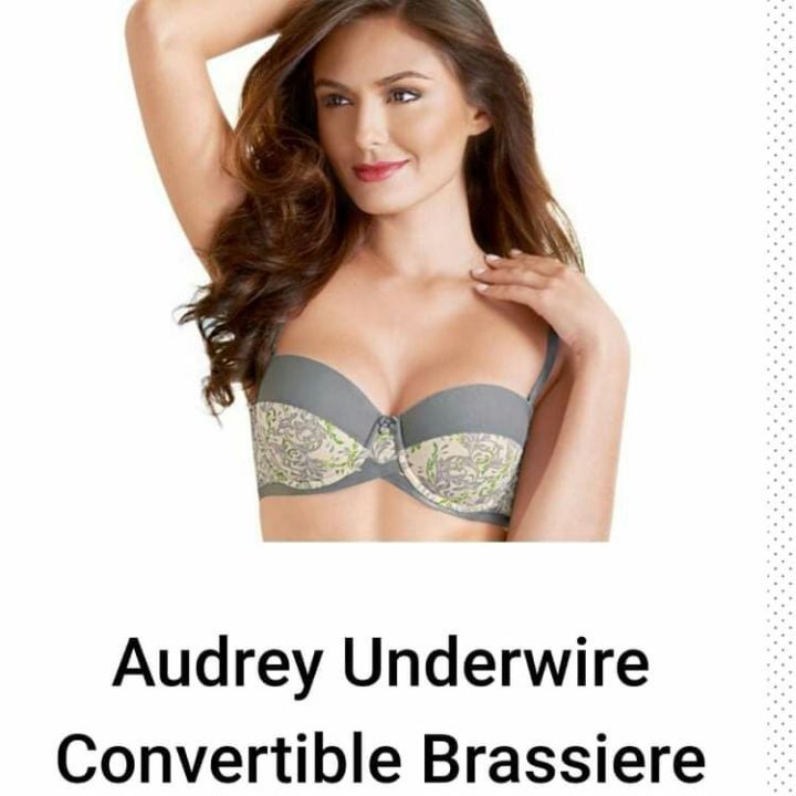 AUDREY UNDERWIRE CONVERTIBLE BRA