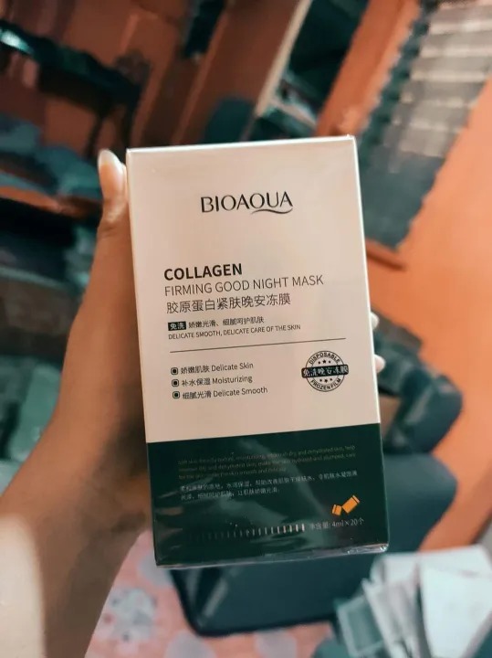 BIOAQUA COLLAGEN SLEEPING MASK Lazada PH