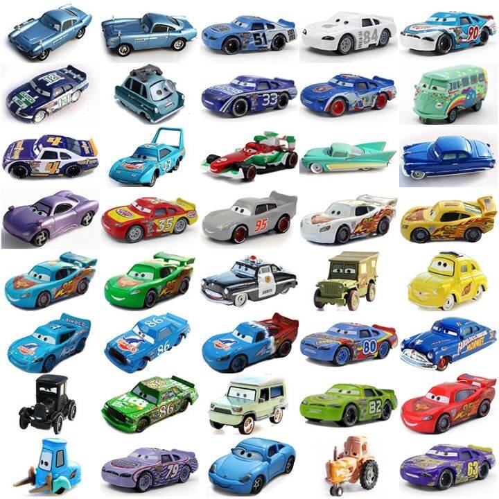 Disney Pixar Cars 3 Toys Lightning Mcqueen Mack Uncle Collection 1:55 ...