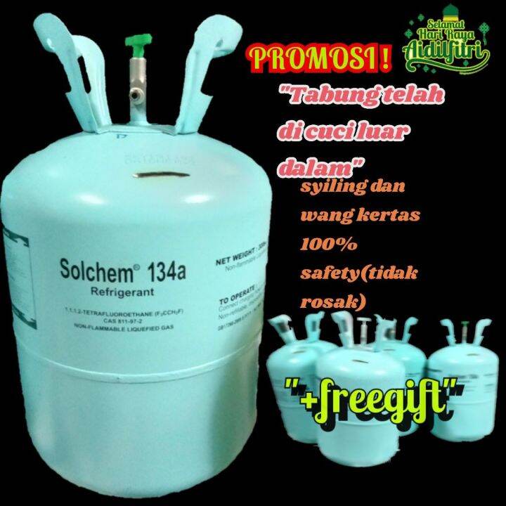 TABUNG Tong Gas aircond💲SYILING/KERTAS Lazada