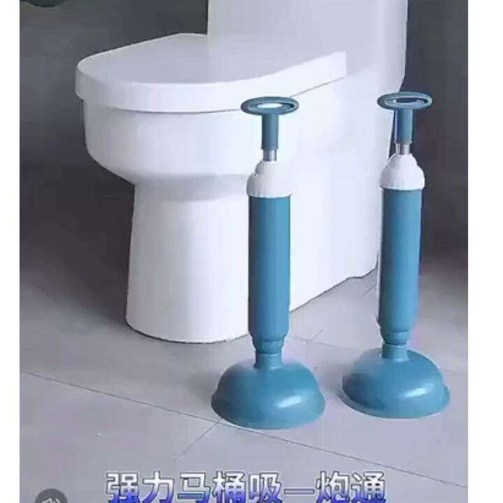 Toilet Bowl Pump Reusable Toilet Plunger Sunction Pump Sucker Sewer