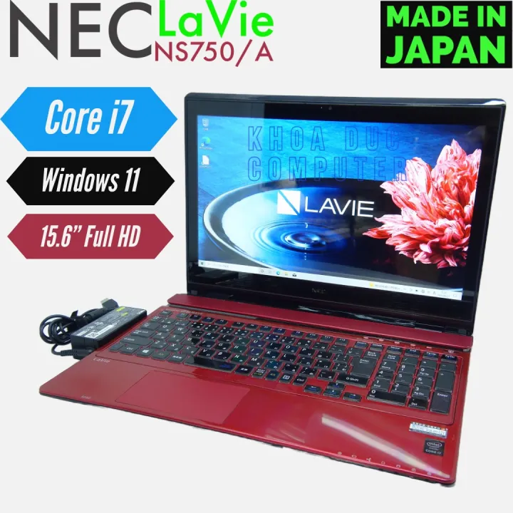 Laptop Nec LaVie NS750/A Core i7-5500U, 8gb ram, 256gb SSD