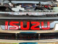 โลโก้กระจังหน้าสีแดง ISUZU D-MAX 2020/2022 ของแท้ศูนย์