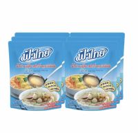 ฟ้าไทย น้ำก๋วยเตี๋ยวสำเร็จรูปเข้มข้น น้ำใส 350 กรัม/ซุปสำเร็จรูป/ก๋วยเตี๋ยวลูกชิ้นปลา