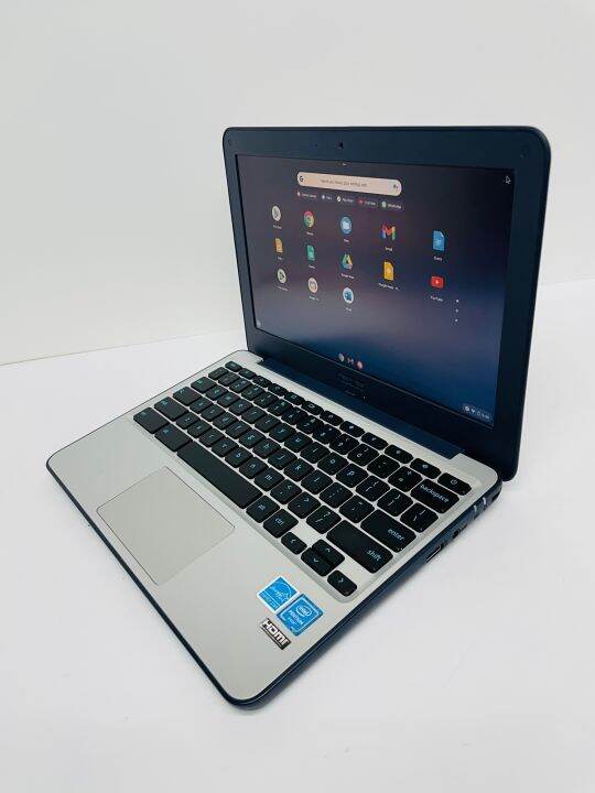 Asus Chromebook Play Store with 4GB Ram SSD 16GB (Upgradable) Microsoft  office /Youtube/ Video /Basic Kids Games/ webcam /Wifi /Battery&charge |  Lazada