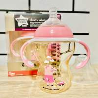 ขวดนมทอมมี่ ทิปปี้ tommee tippee รุ่น pig pink ขนาด 9 ออนซ์ จุกเบอร์ 2 สำหรับ 3 เดือนขึ้นไป