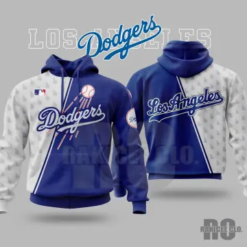 GILDAN Brand LA Dodgers Baseball Hoodie Sweater Los Angeles Dodgers Jacket