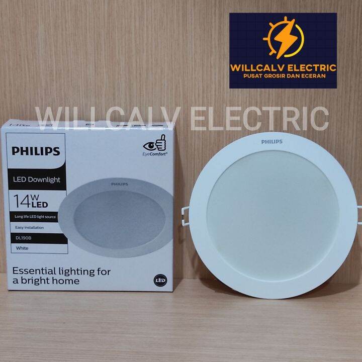 LAMPU PHILIPS ERIDANI 14W 14 WATT DL190B / LAMPU DOWNLIGHT PHILIPS ...