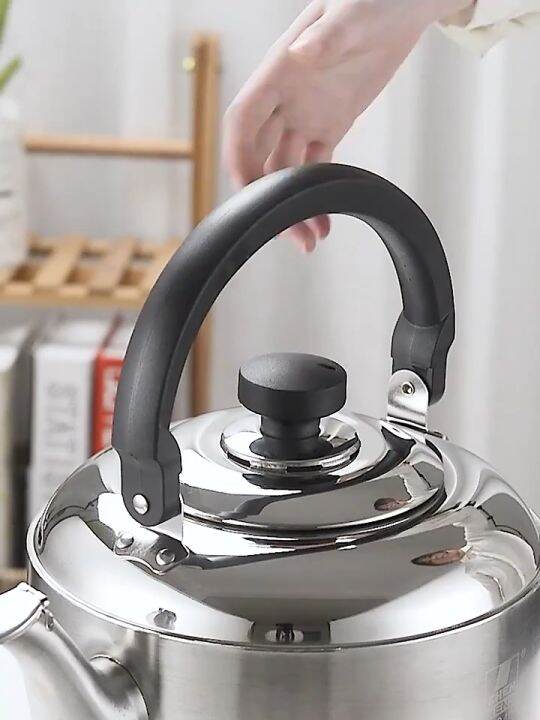 7L Whistling Kettle Stainless Steel 304 Induction Stove Boiling for