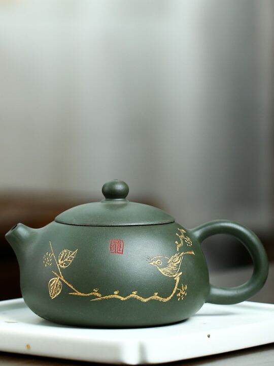 Yixing New Yixing HalfHandmade Raw Ore Purple Clay Classic Jingzhou