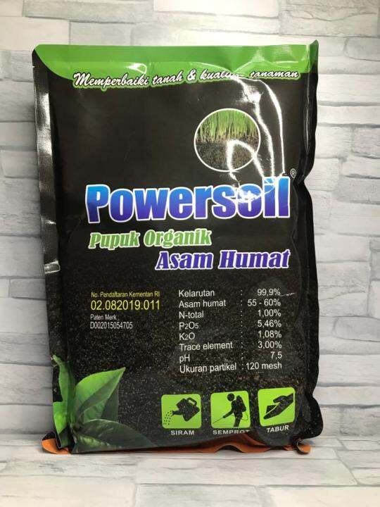 Pupuk Organik Powersoil Asam Humat Memperbaiki Tanah Kg Lazada Indonesia